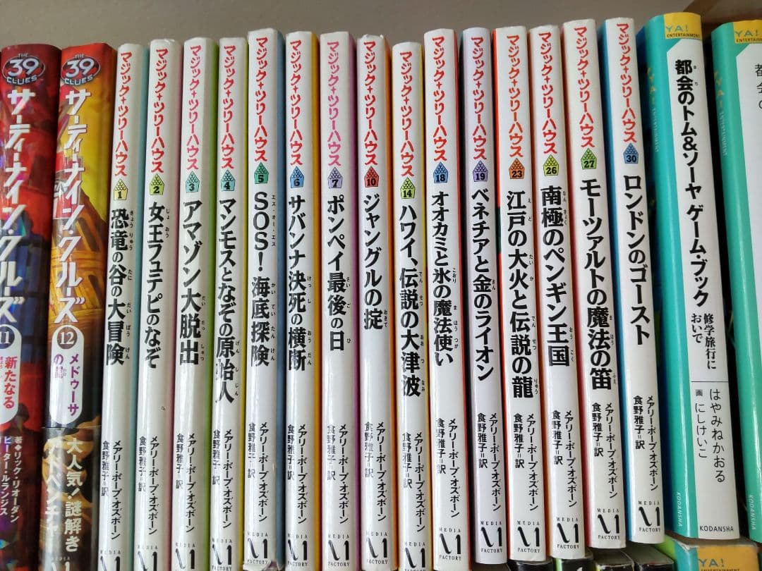 児童書《まとめて58点セット》マジックツリーハウス/サーティナイン・クルーズほか