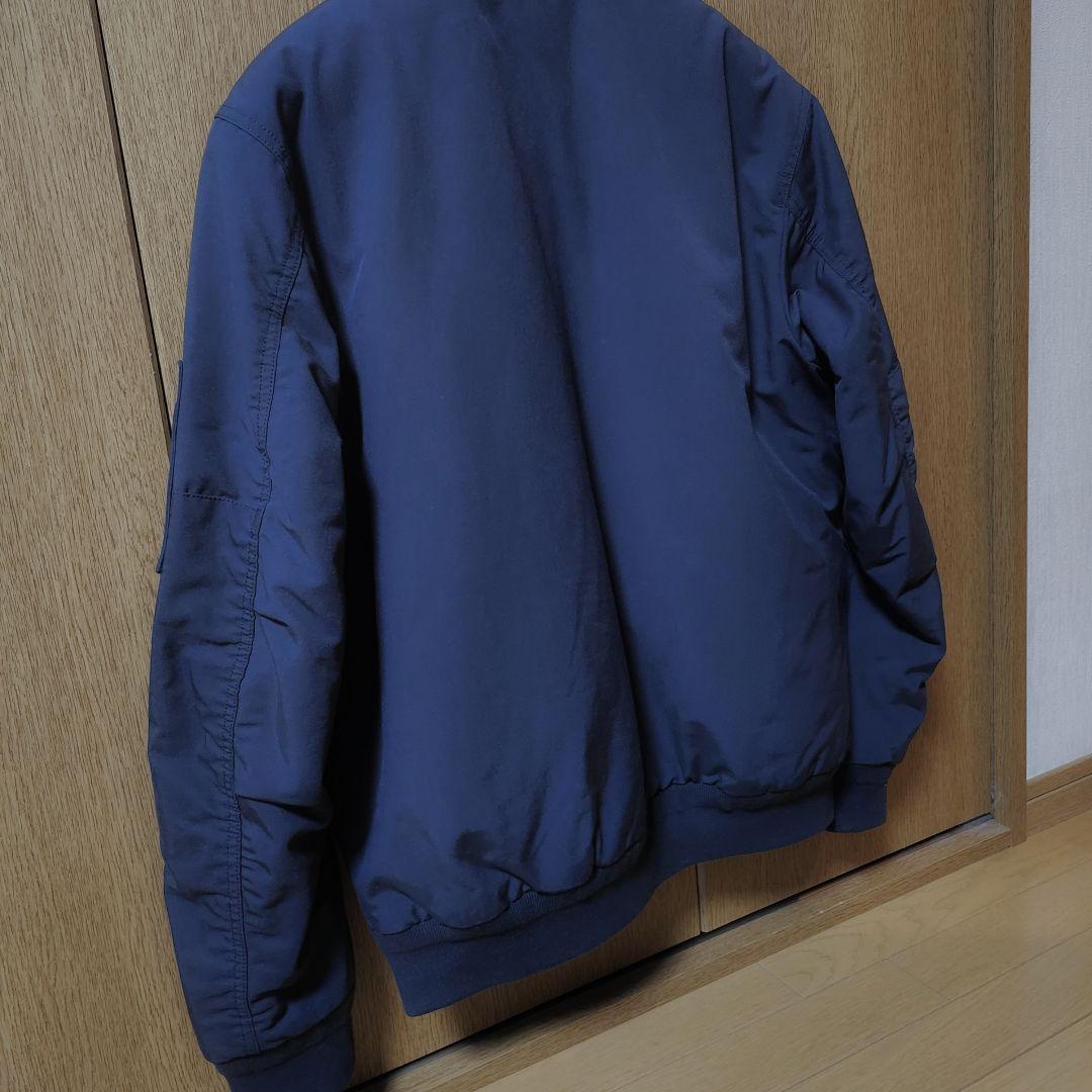 LACOSTE ボアブルゾン ネイビー MA-1