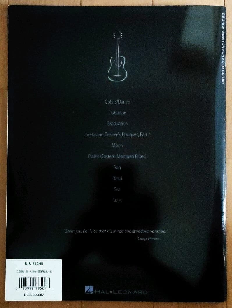 入手困難　E WINSTON FOR SOLO GUITAR