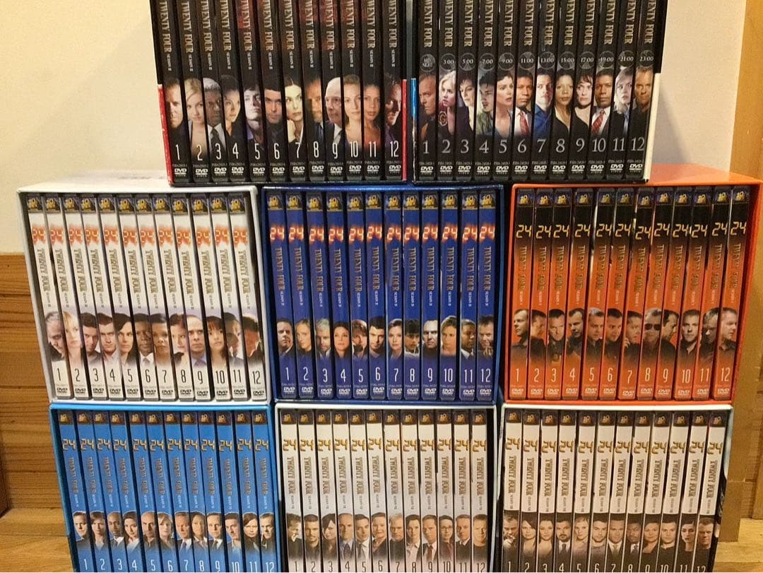 24 TWENTYFOUR コンプリート　全巻セット ディスクのみ DVD