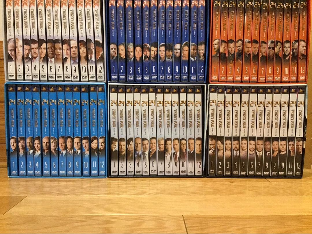 24 TWENTYFOUR コンプリート　全巻セット ディスクのみ DVD