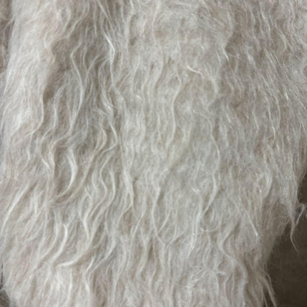 【新品】STYLEMIXER ヘアリーカールニットカーデ