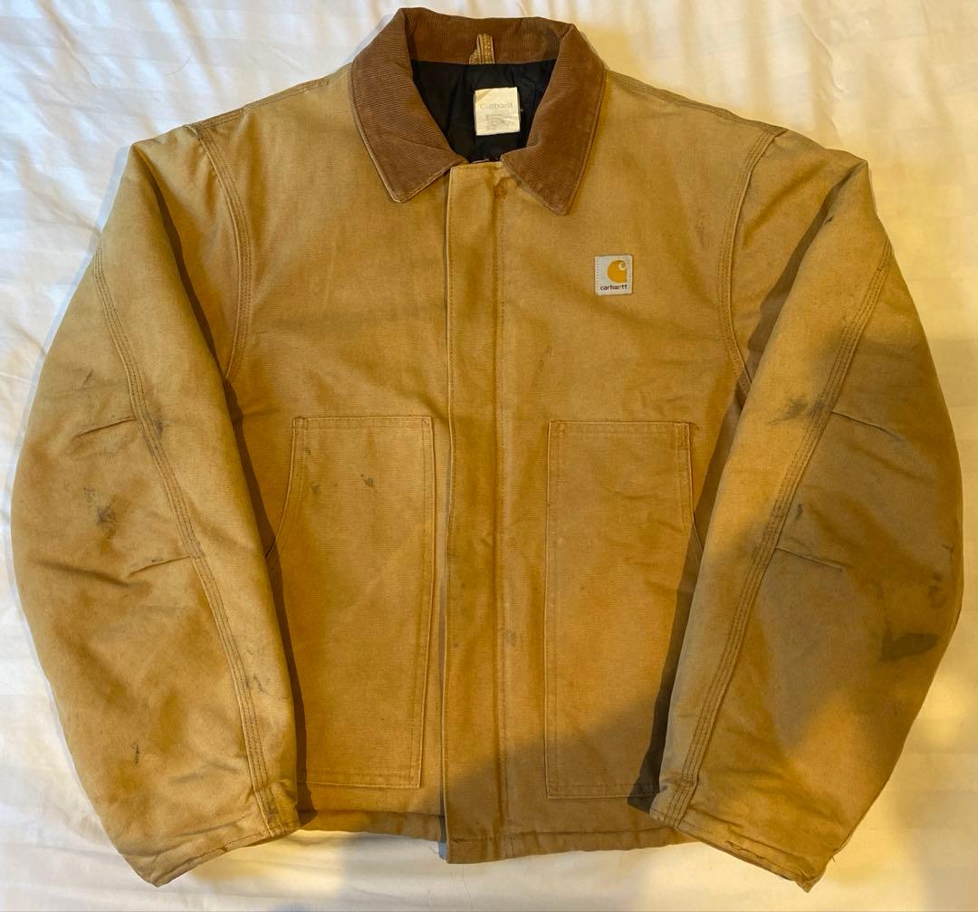 長*男様 80s90sカーハート トラディショナルジャケット USA製 M短い