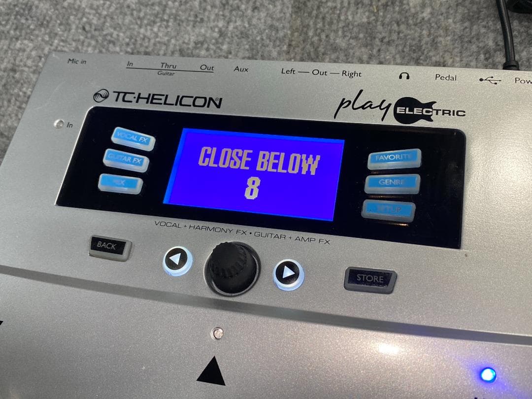 TC HELICON VOICELIVE PLAY ELECTRIC ボーカル