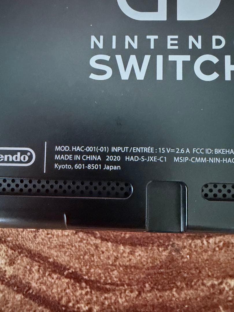 Nintendo Switch ニンテンドースイッチ本体　ネオン④