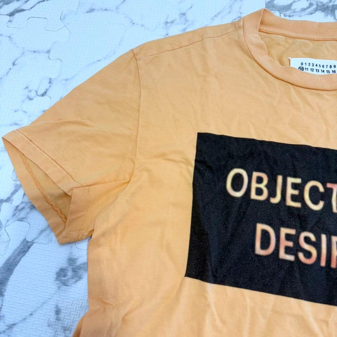 美品 メゾンマルジェラ Maison Margiela 10 Tシャツ オレンジ