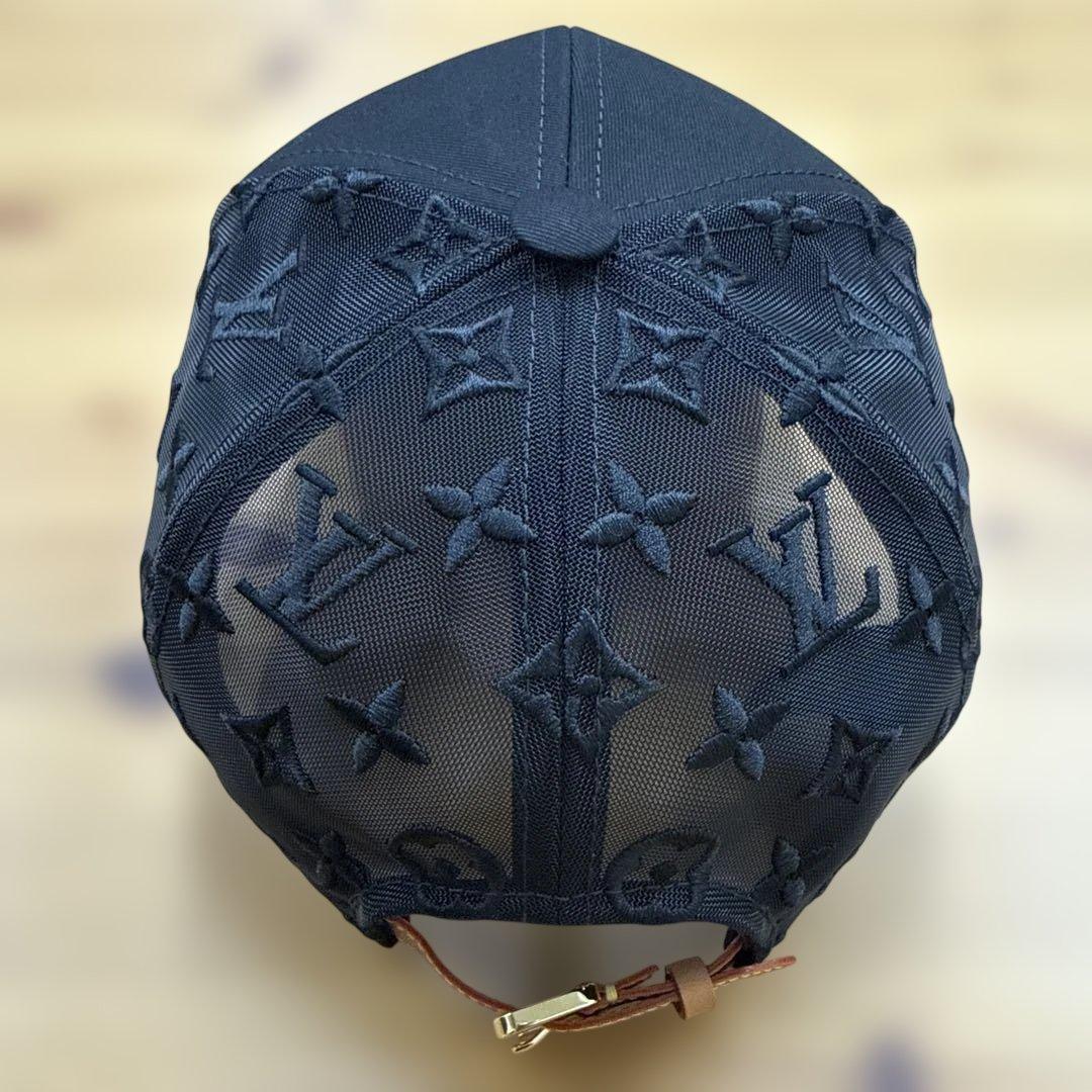 LOUIS VUITTON キャスケット ベースボール モノグラム メッシュ