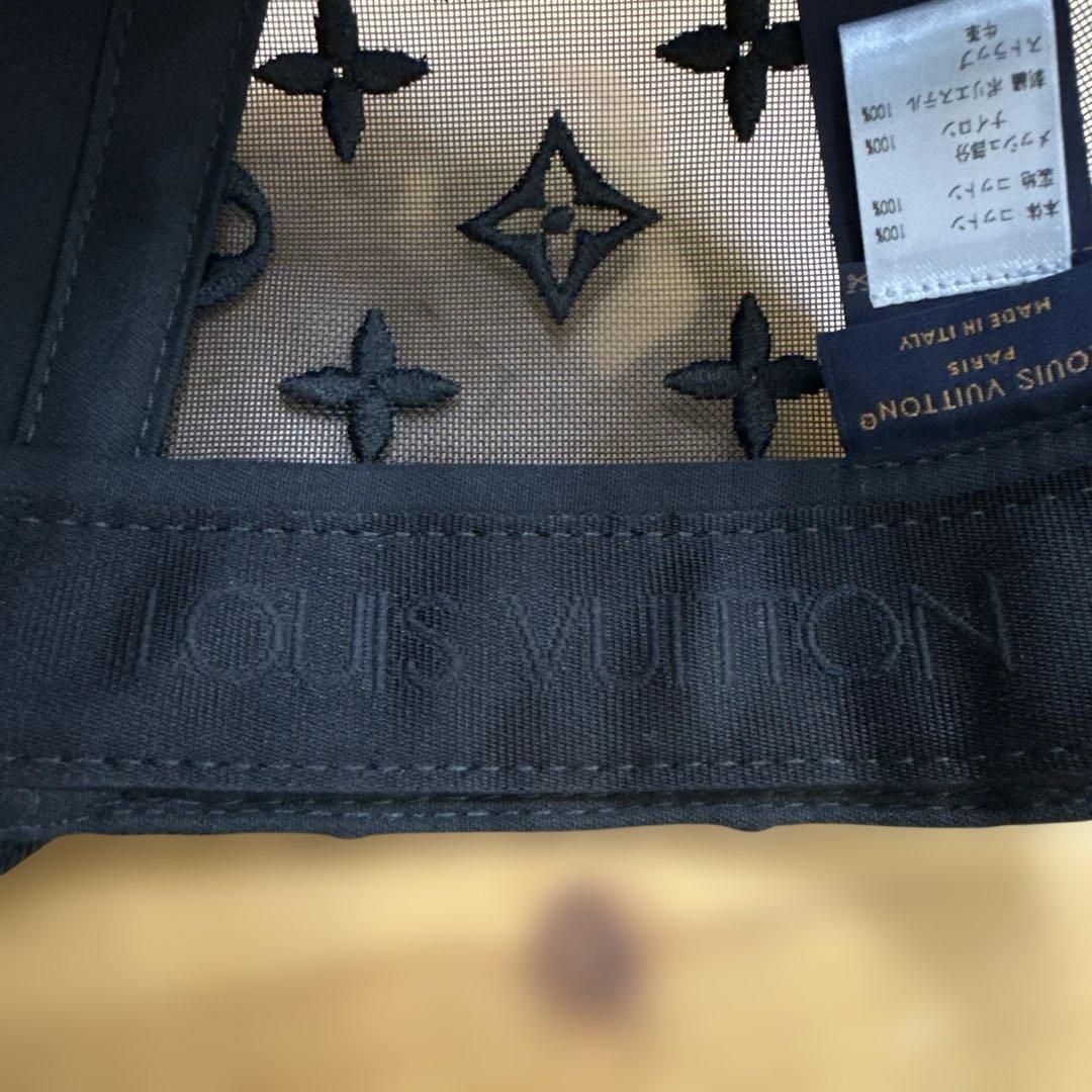 LOUIS VUITTON キャスケット ベースボール モノグラム メッシュ