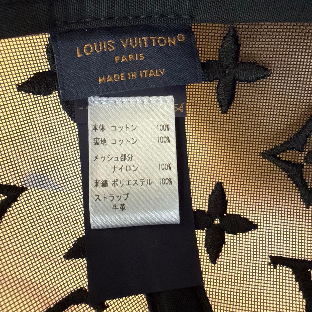 LOUIS VUITTON キャスケット ベースボール モノグラム メッシュ