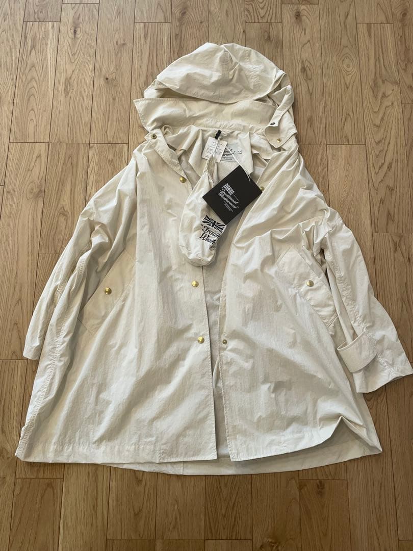 Traditional Weatherwear ホワイトロングコート