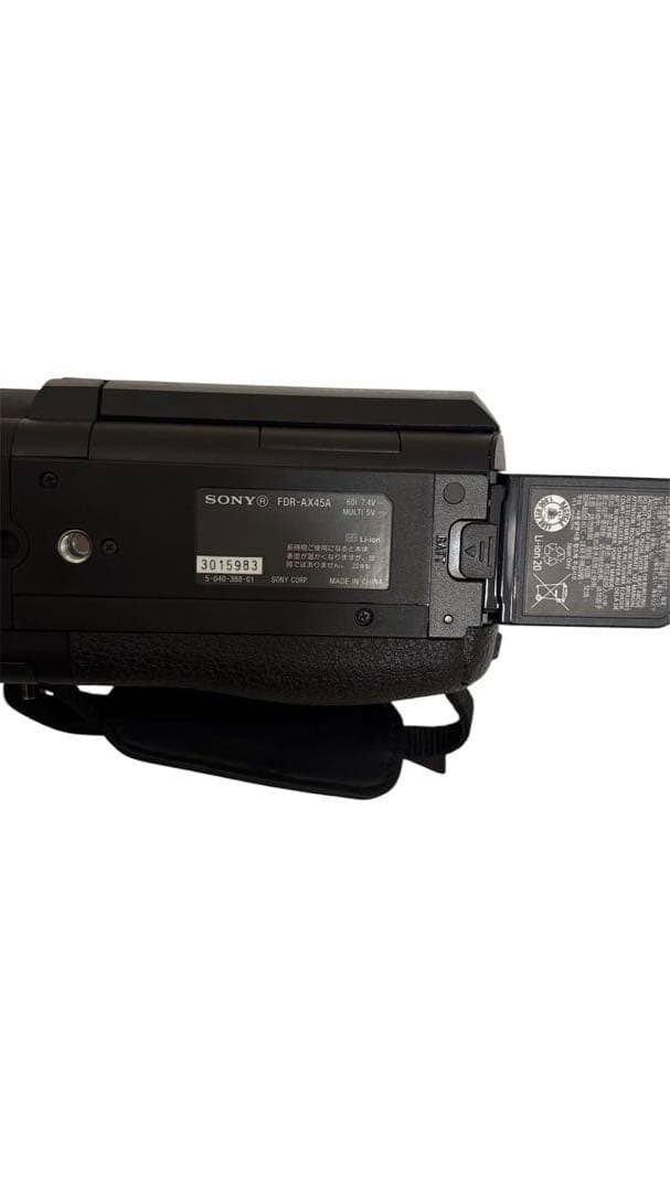 美品　ソニー デジタル4Kビデオカメラレコーダー FDR-AX45A ブラック