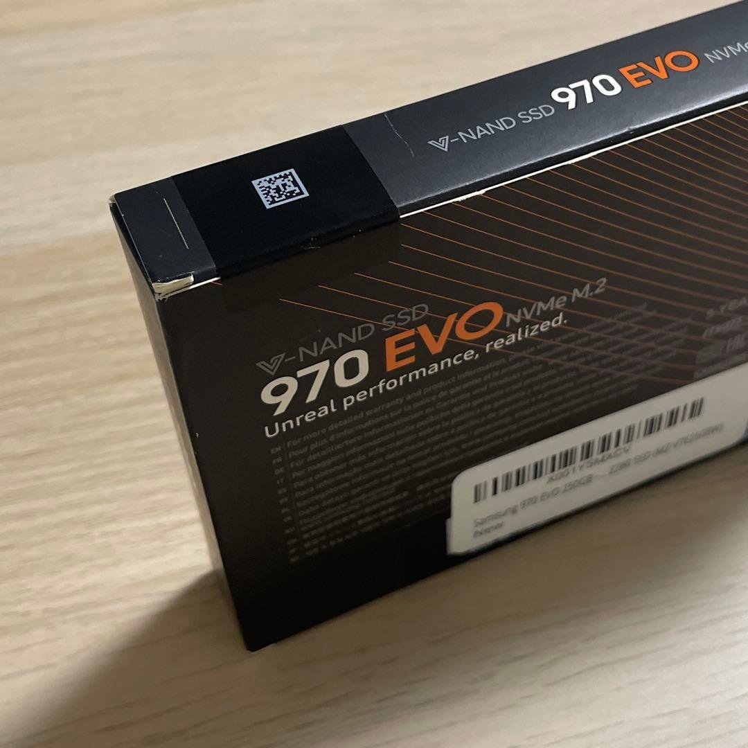 【新品、未開封】Samsung 970 EVO NVMe M.2 250GB