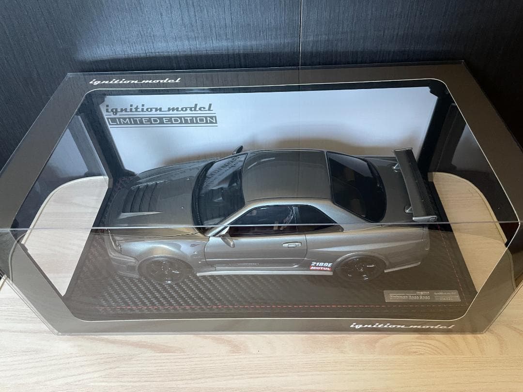 イグニッションモデル　スカイラインR34GT-R　CRS　RB26EG付
