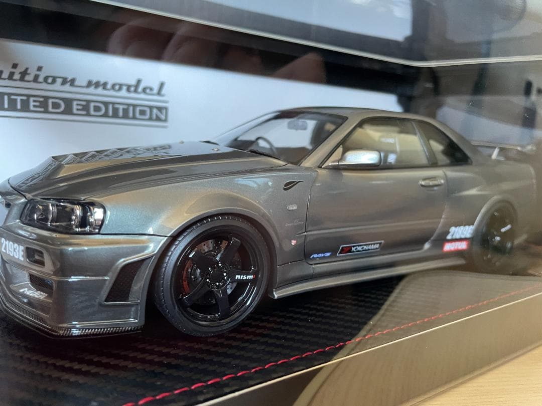イグニッションモデル　スカイラインR34GT-R　CRS　RB26EG付