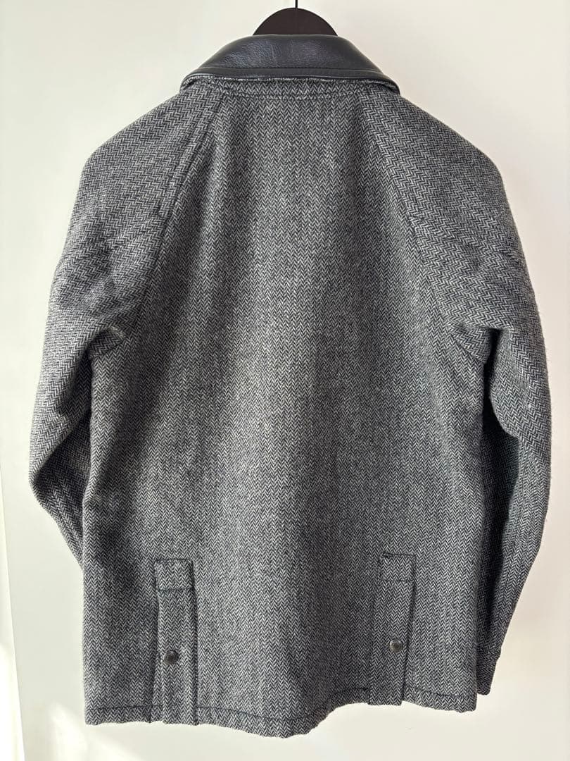 Monkey Time Tweed ヘリンボーンウールカバーオールジャケット