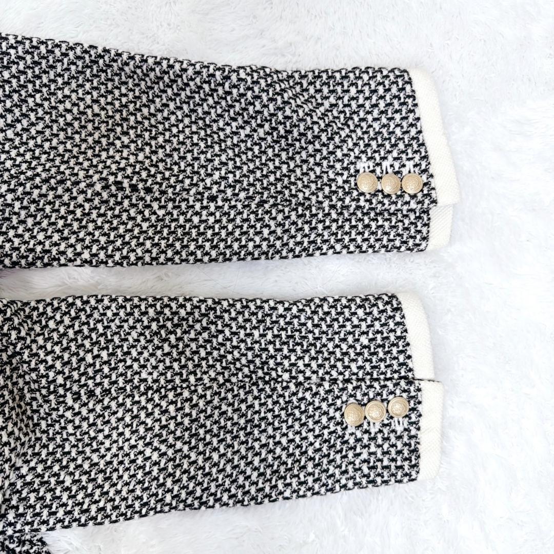 希少✨ INGEBORG インゲボルグ ツイード ジャケット 金ボタン