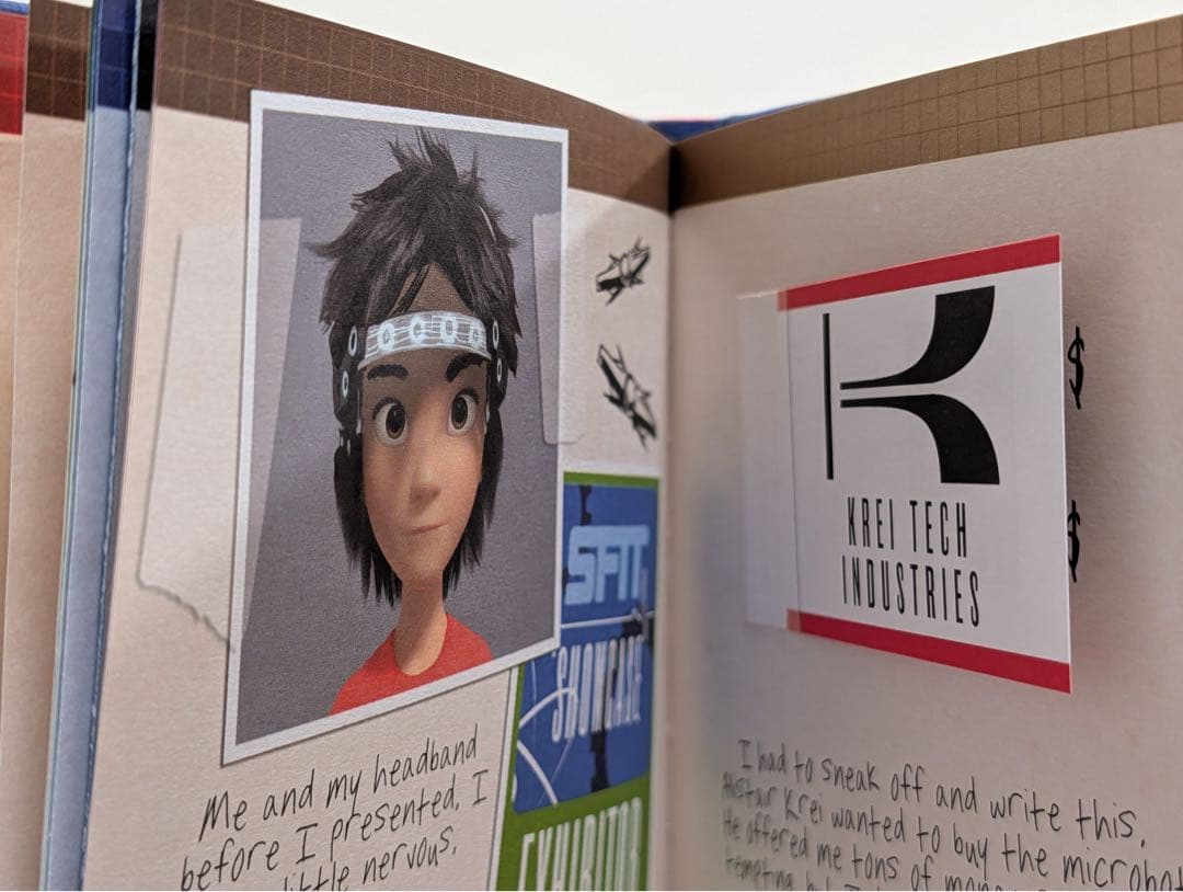 Hiro's Journal - Big Hero 6 ヒロの日記　英語版