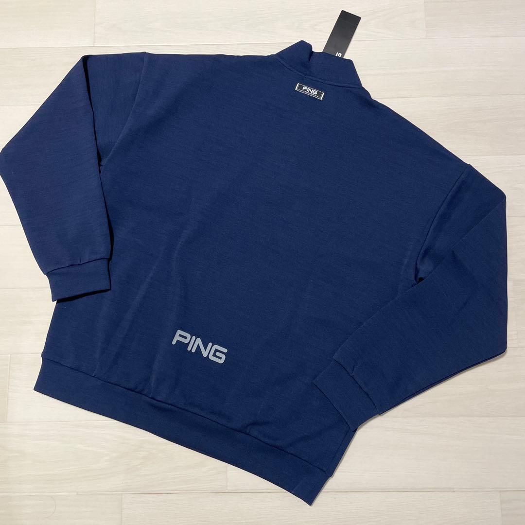 taku PING 全方向ストレッチ ハイゲージ ハーフジップ シャツ