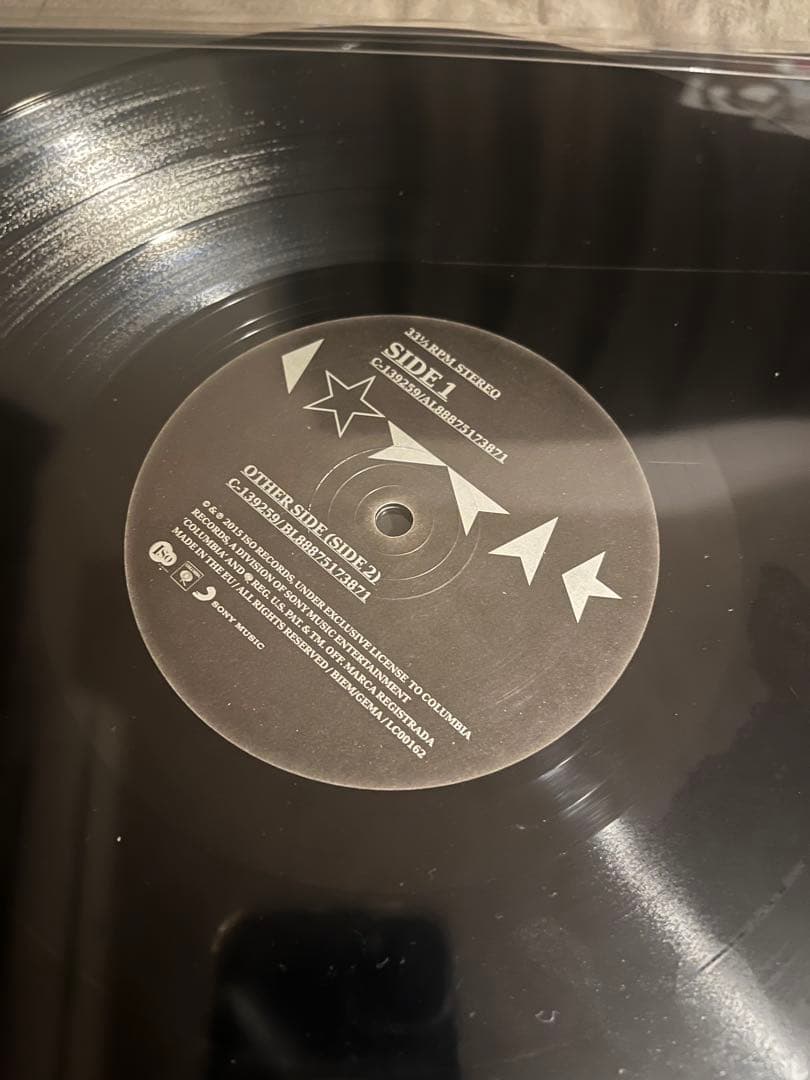 David Bowie デヴィッドボウイ Blackstar レコード　LP