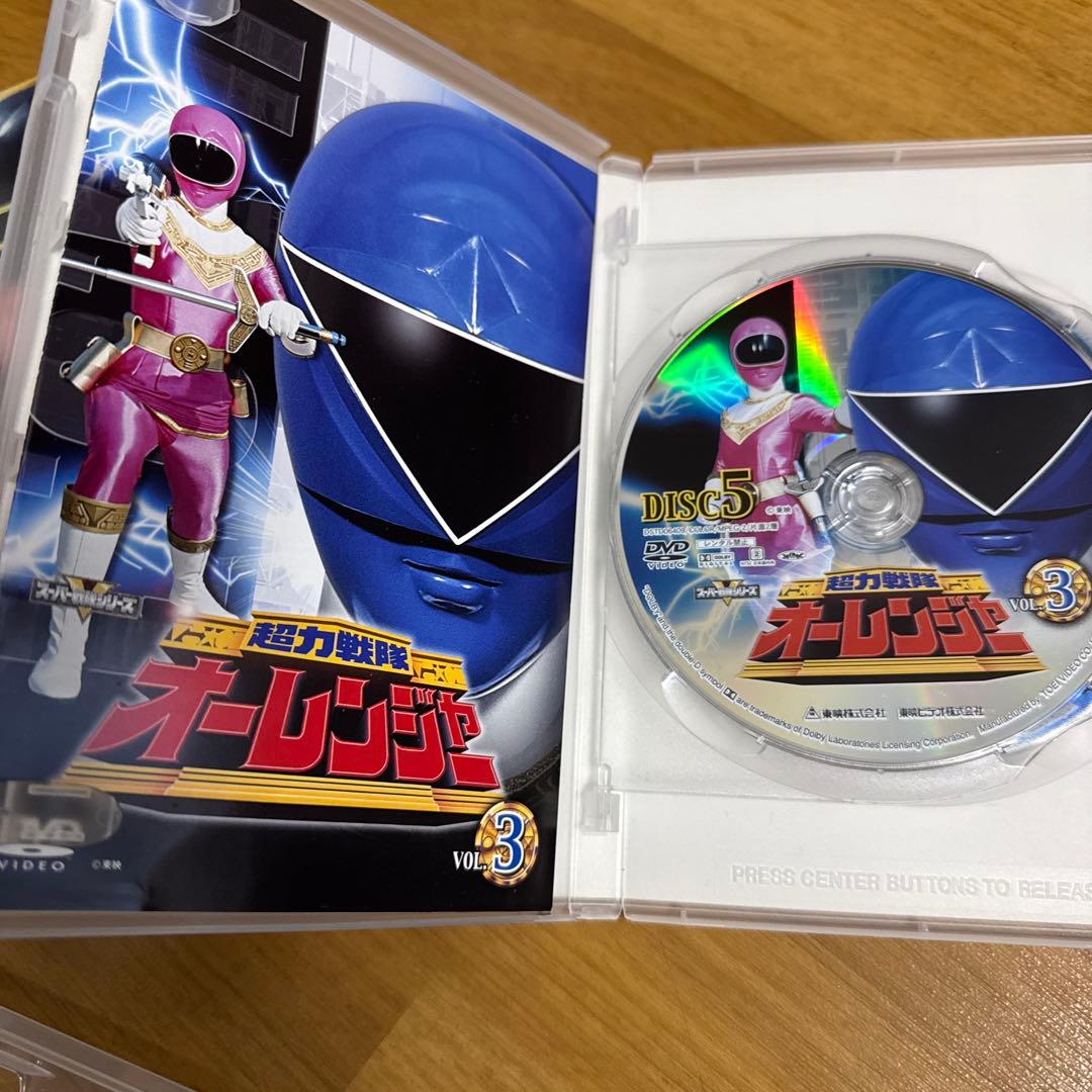 超力戦隊オーレンジャー DVDセット