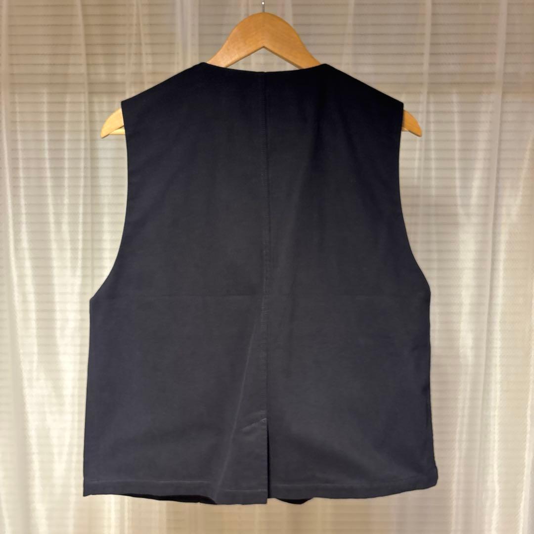 トップス UNFOLK #-48 Peach brushed classic vest
