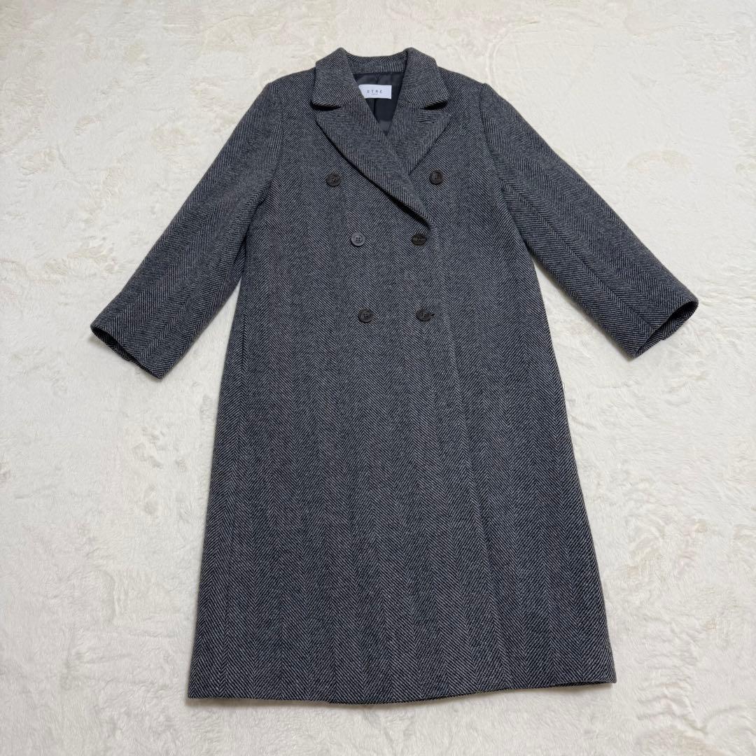 【新品タグ付】ETRE TOKYO ダブルチェスターコート M 完売
