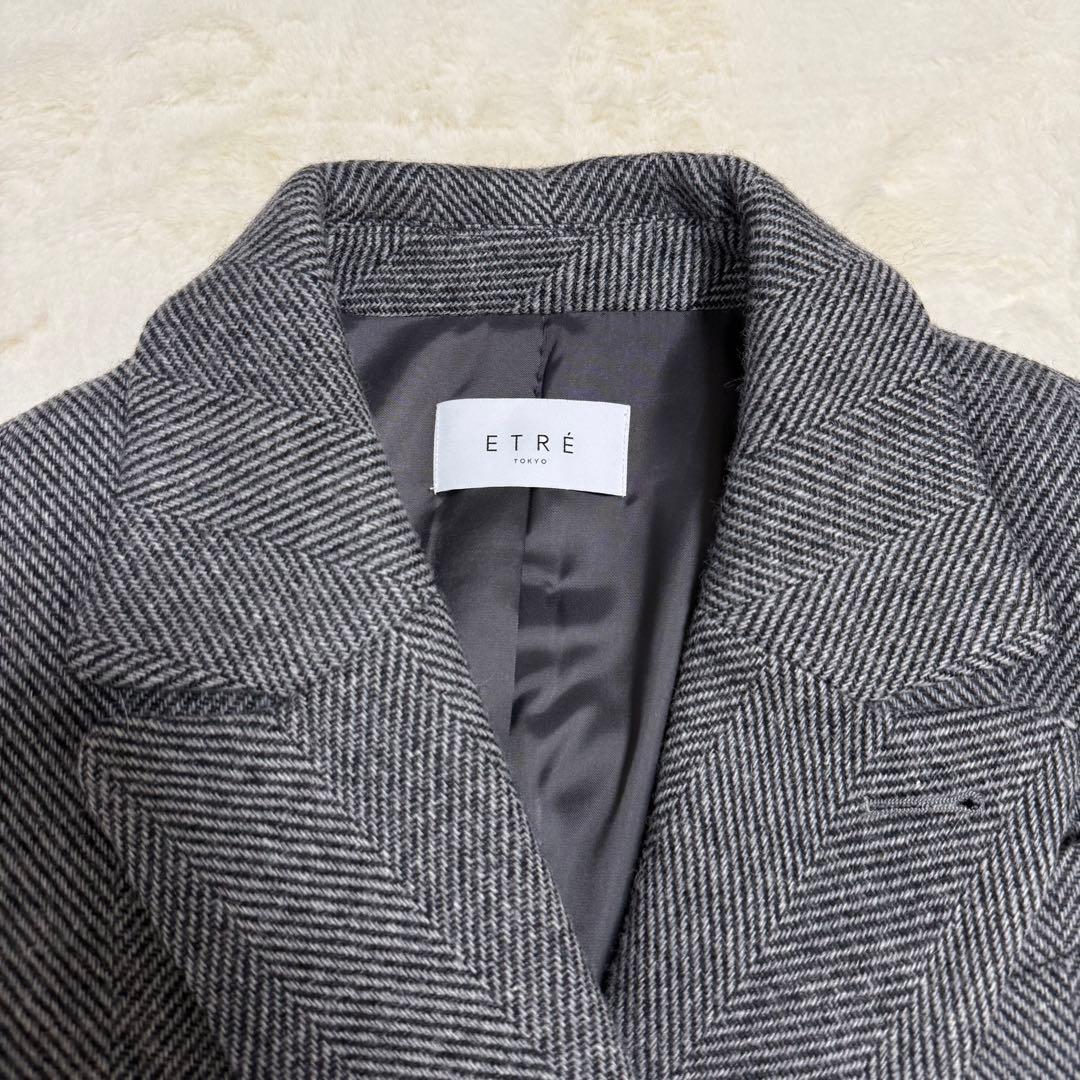 【新品タグ付】ETRE TOKYO ダブルチェスターコート M 完売