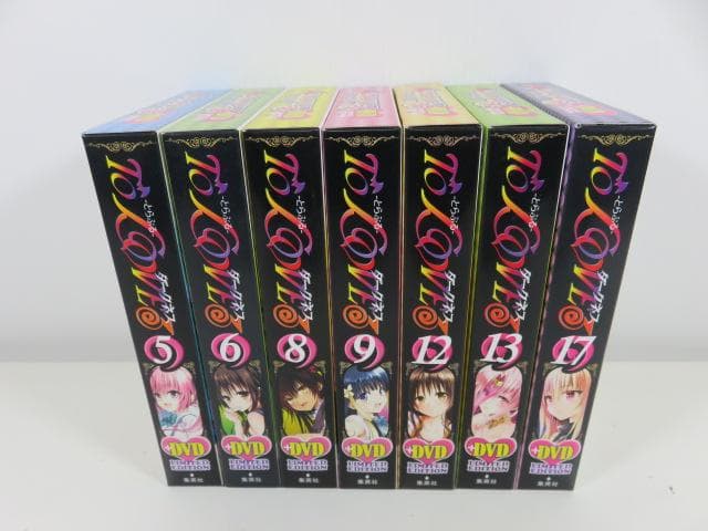 To LOVEる -とらぶる- ダークネス DVD付き［限定版］7冊セット