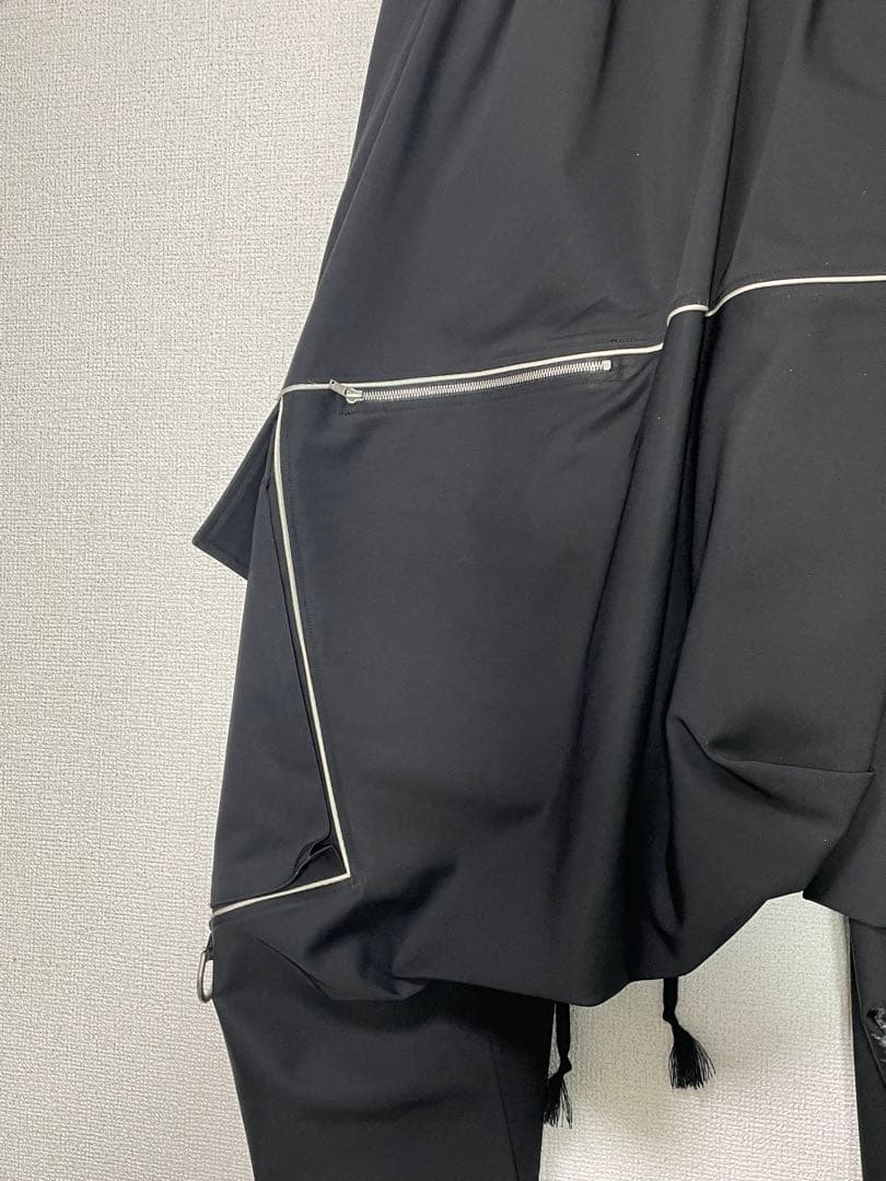 ハンドメイド 捻れサルエルカーゴパンツ (リックオウエンス julius)