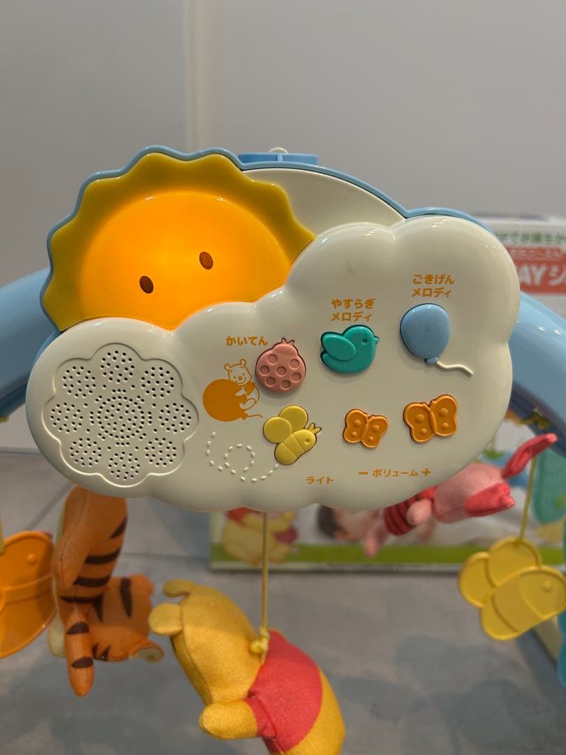タカラトミー くまのプーさん 6WAYへんしんメリー 動作確認済 付属品完品
