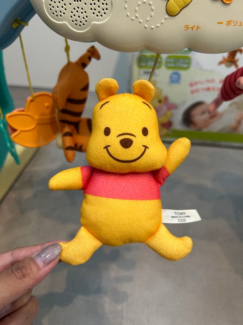 タカラトミー くまのプーさん 6WAYへんしんメリー 動作確認済 付属品完品
