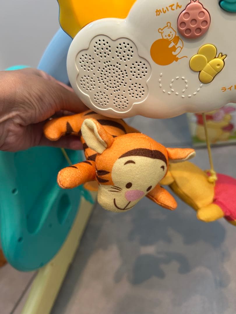 タカラトミー くまのプーさん 6WAYへんしんメリー 動作確認済 付属品完品
