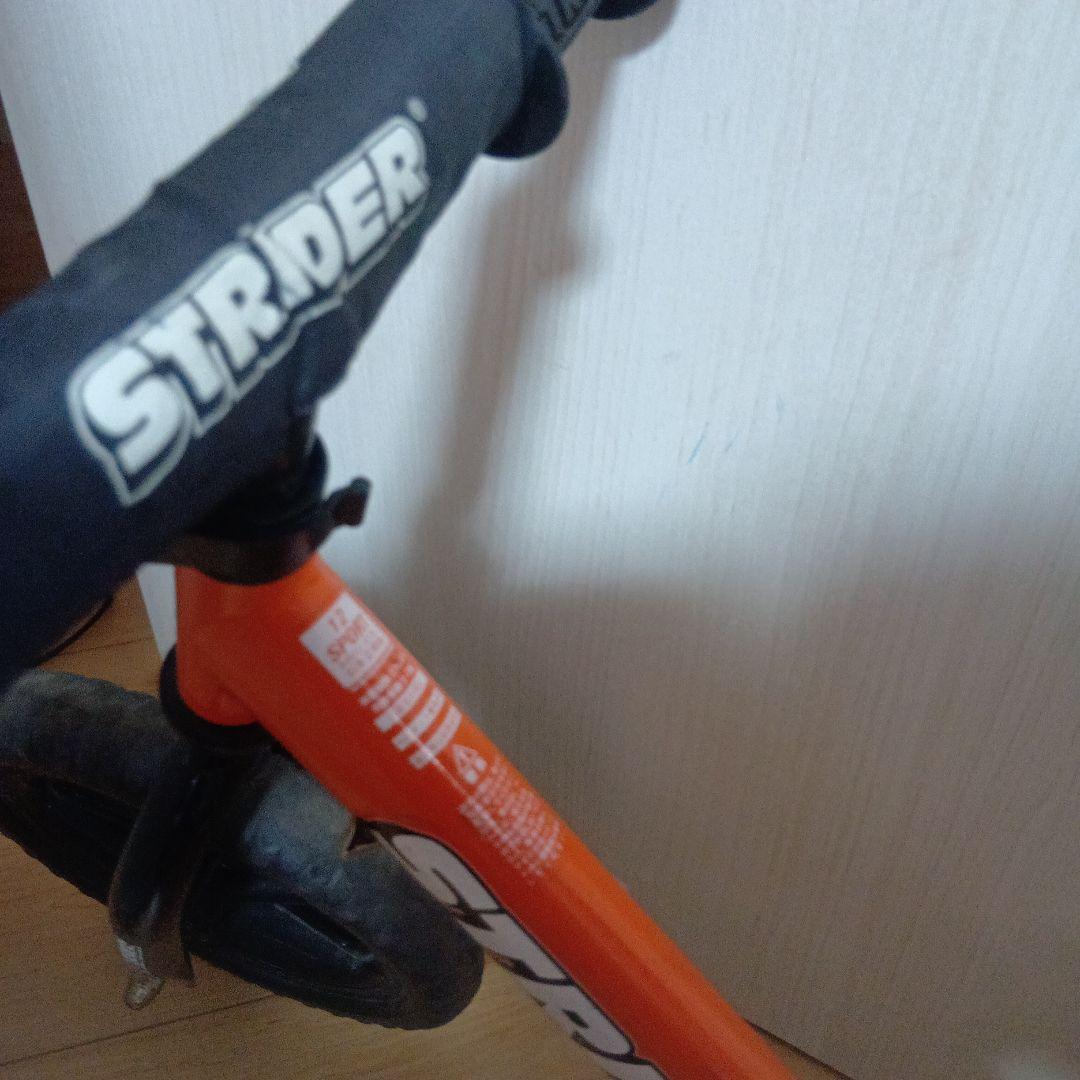 STRIDER◆バランスバイク オレンジ キッズ用