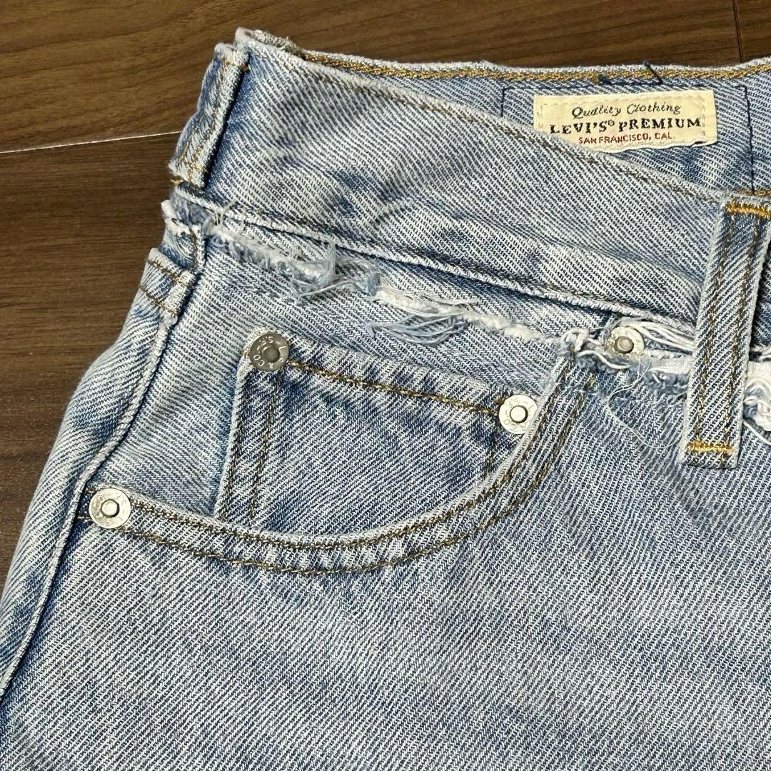 Levi's SLOBE IENA別注 完売XL straight デニムパンツ