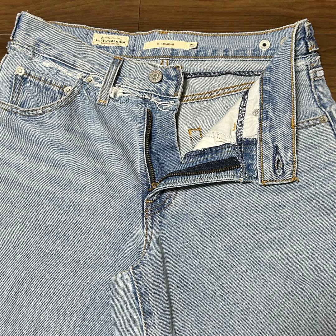 Levi's SLOBE IENA別注 完売XL straight デニムパンツ