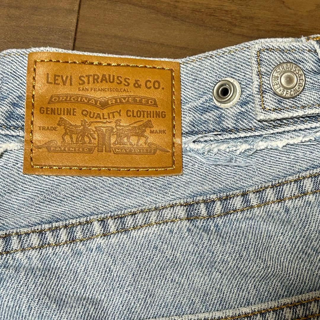 Levi's SLOBE IENA別注 完売XL straight デニムパンツ