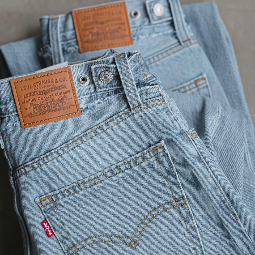 Levi's SLOBE IENA別注 完売XL straight デニムパンツ