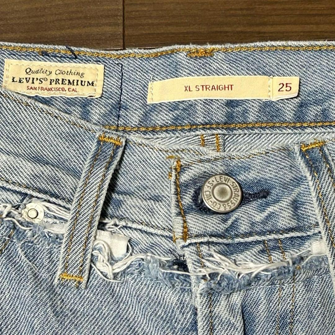 Levi's SLOBE IENA別注 完売XL straight デニムパンツ