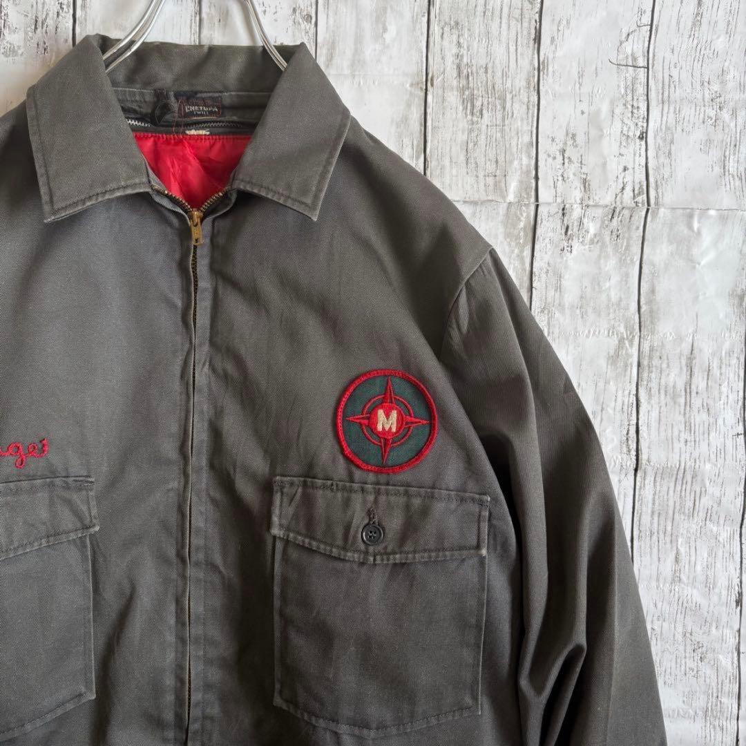60s 70s Lee CHETOPA TWILL ワークジャケット ライナー付