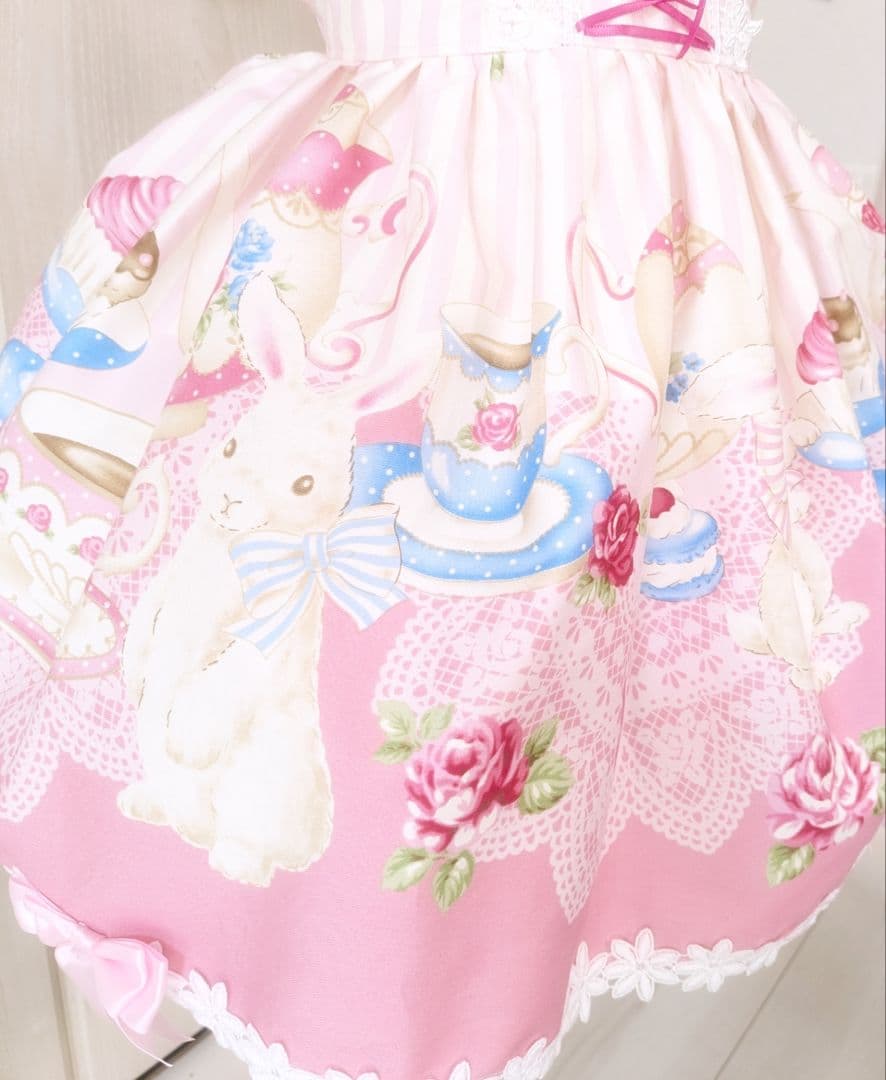 ハンドメイド　ワンピース　レア生地　90cm
