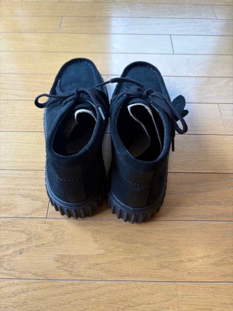 新品☆クラークス Torhill Hi 厚底ワラビーブーツ 26cm