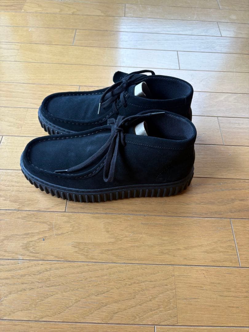 新品☆クラークス Torhill Hi 厚底ワラビーブーツ 26cm