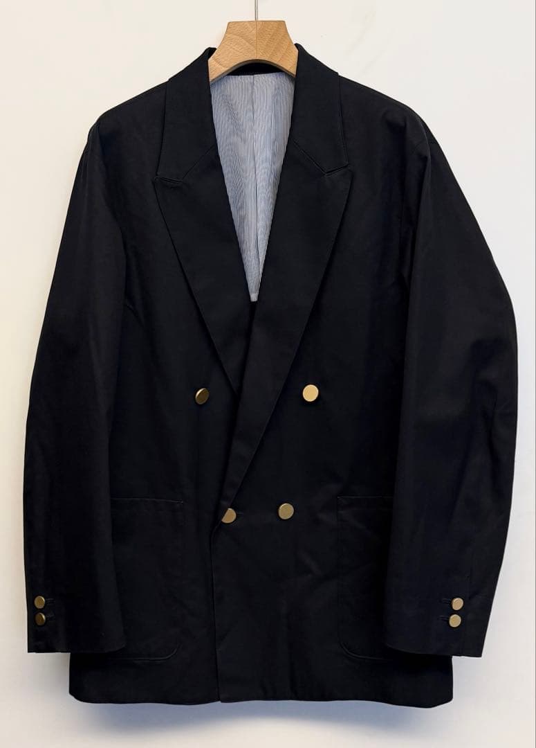 美品 BEAMS LIGHTS ビームス VENTILE コットン ブレザー M