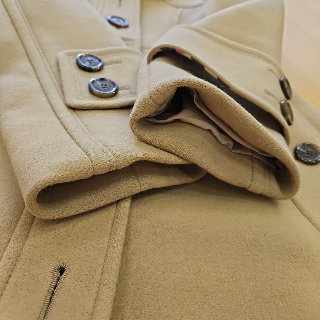 株*ノ様 BURBERRY　ブルーレーベル　 ベージュ ロングコート L　ノバチ