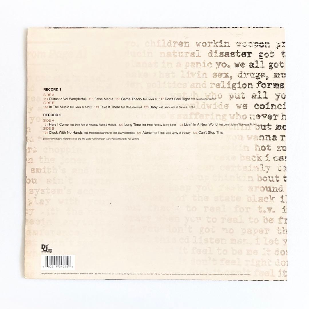 激レア The Roots Game Theory j.dilla madlib