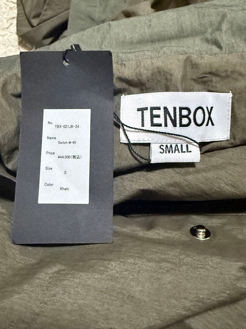 【未使用品】TENBOX 10匣 テンボックス S ミリタリージャケット コート