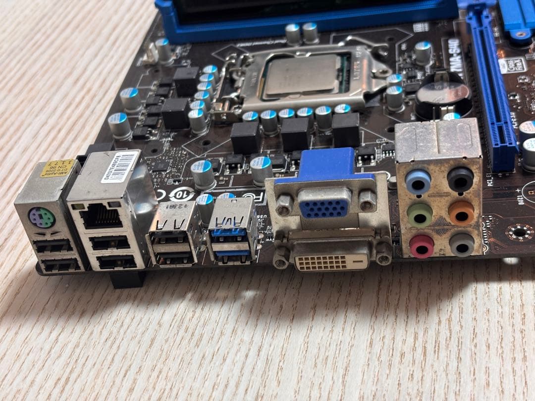 [中古]MSI H77MA-S40マザーボード+i7-2600kCPU+32GB