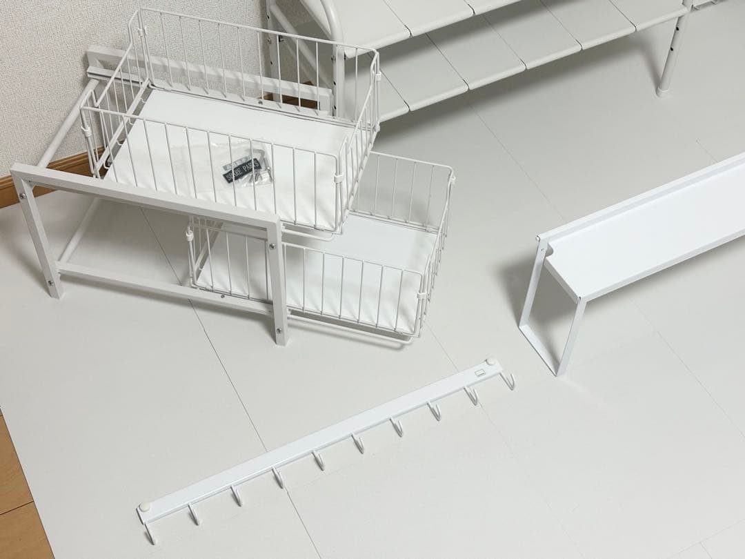 キッチン収納、ラック10点セット（山崎実業、その他）