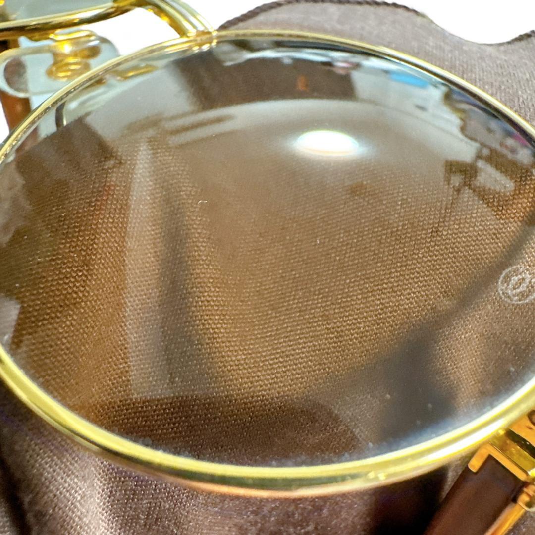 値下　Cartier　カルティエ　希少　ウッドテンプル　サングラス　極美品