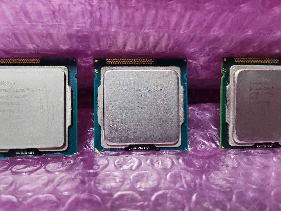 CPU Core i7×4 i3×1 計5個 Windows起動確認済＃181